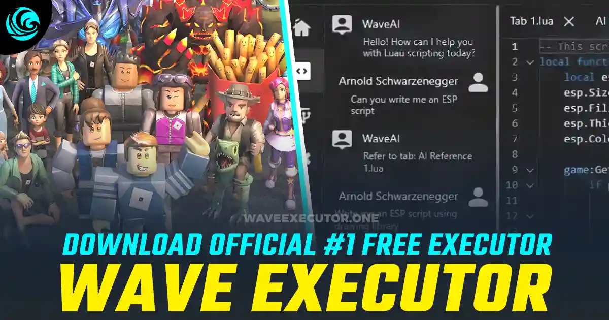 Wave Executor 1 OFFICIAL Free Roblox Executor